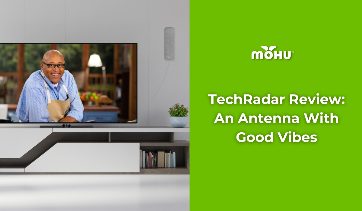 TechRadar review of the Mohu Vibe indoor TV antenna